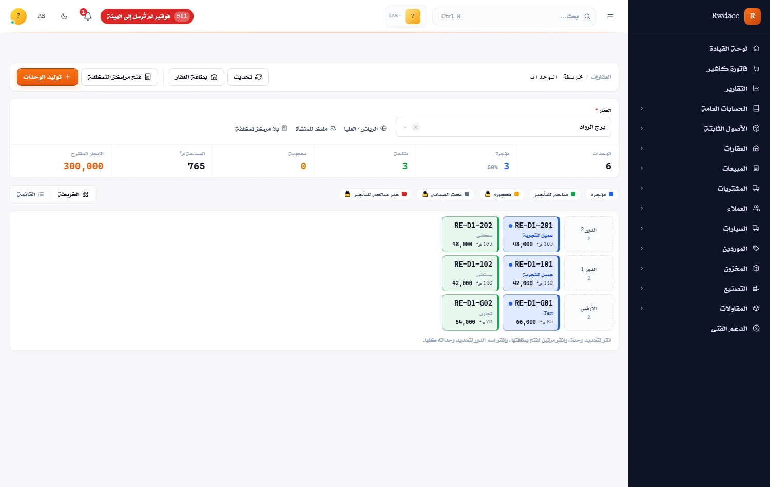 Real Estate — Rwdacc